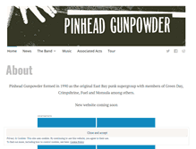 Tablet Screenshot of pinheadgunpowder.com